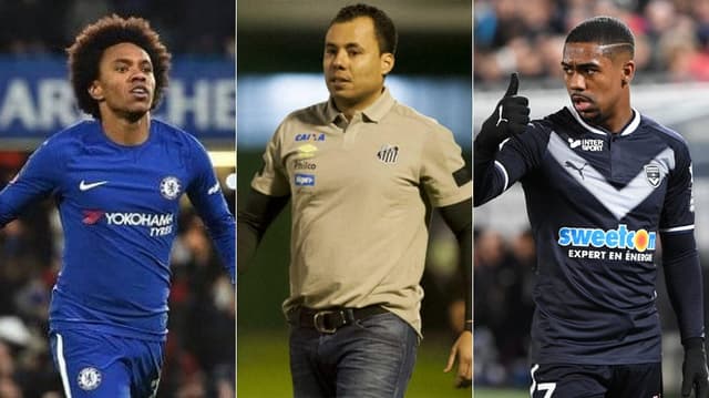 Nesta segunda-feira o mercado ficou quente! O Chelsea recusou mais uma investida do Barcelona por Willian. Como plano B, o clube catalão atravessou a negociação da Roma por Malcom e pode levar o jogador para a Espanha. No Brasil, o destaque fica por conta da demissão do treinador Jair Ventura do comando do Santos. Confira o resumão do dia aqui no LANCE!