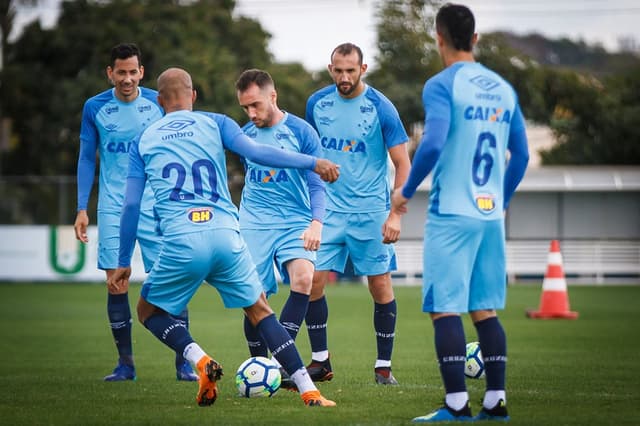 Cruzeiro treino