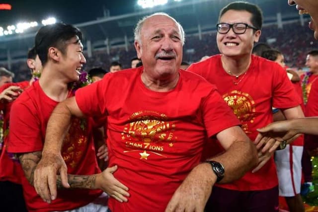 Felipão no Guangzhou Evergrande