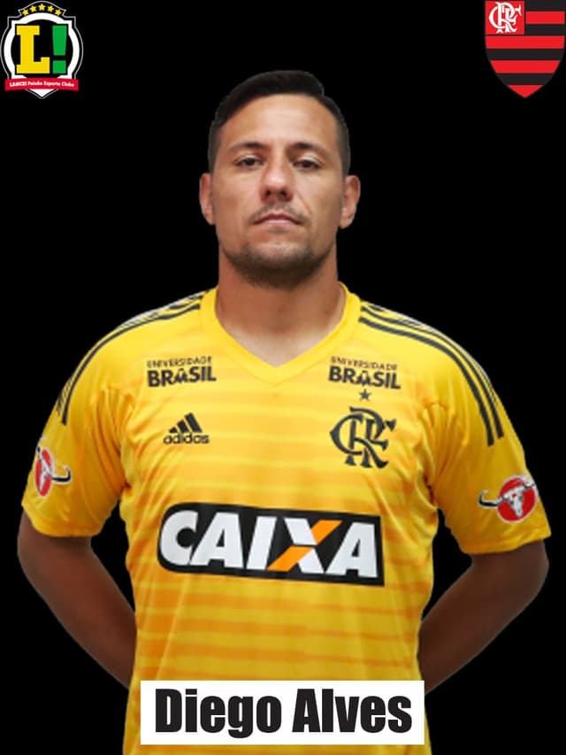 5,5 - Diego Alves - O goleiro rubro-negro foi pouco exigido no decorrer do confronto e não teve culpa nos gols do Corinthians.