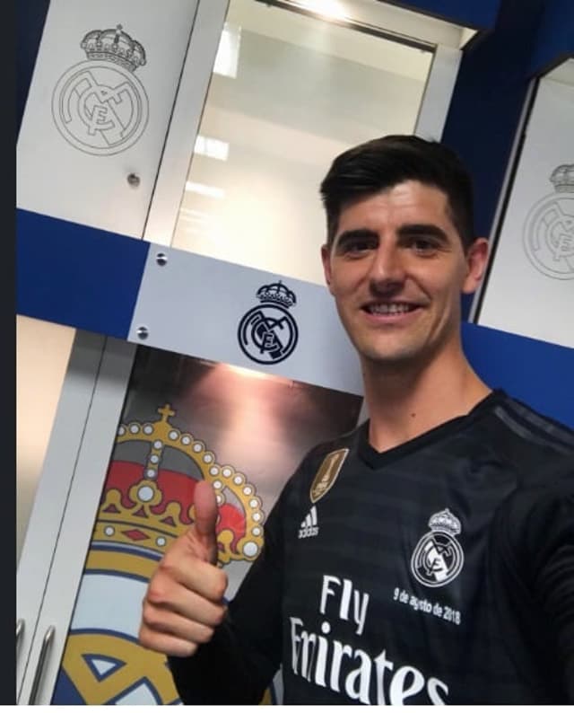 Courtois no Real Madrid