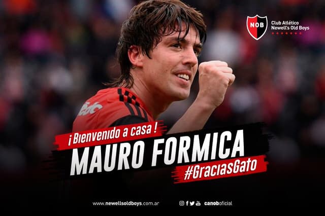 Mauro Formica retornou ao Newell's Old Boys