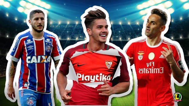 Boa notícia para os portugueses! Jonas confirmou que permanecerá no Benfica. Já o português André Silva trocou o Milan pelo Sevilla. No Brasil, o presidente do Bahia negou a existência de propostas "vantajosa" pelo meia Zé Rafael. Confira o resumão do LANCE!