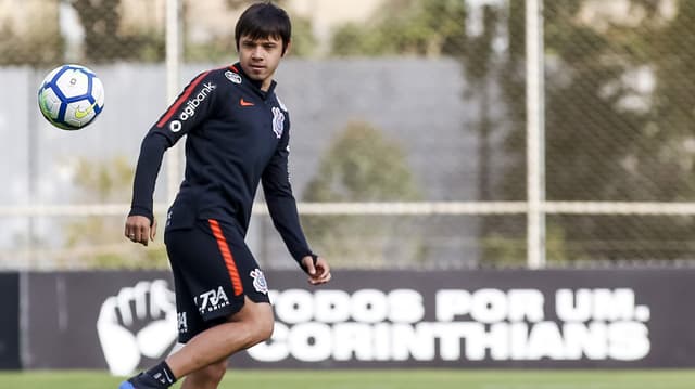 Treino Corinthians - Romero