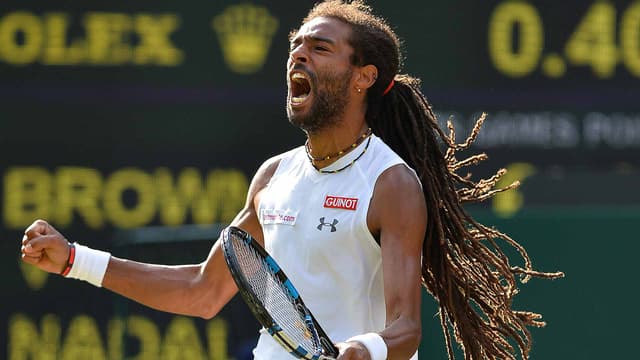 Dustin Brown em Wimbledon