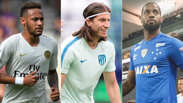 O mercado da bola segue à todo vapor. Neste sábado, o lateral Filipe Luís pediu ao Atlético de Madrid para negociá-lo com o Paris Saint-Germain, Real Madrid estuda fazer uma nova investida por Neymar e Dedé renovou com o Cruzeiro por três temporadas. Confira o resumão!