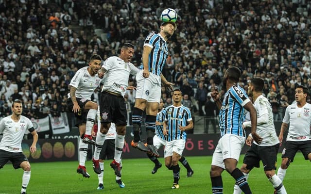 Último duelo: Corinthians 0 x 1 Grêmio - 1º turno