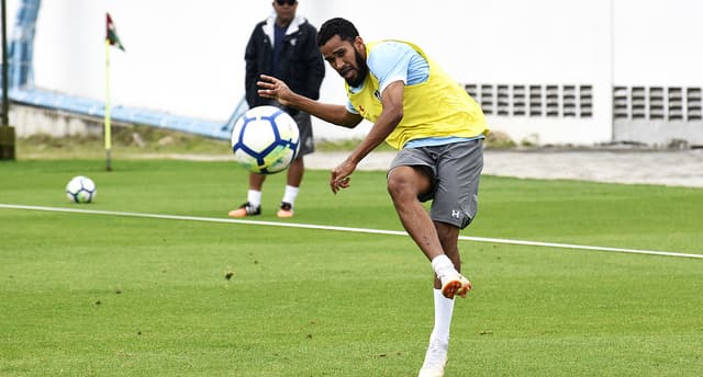 Everaldo - Treino Fluminense