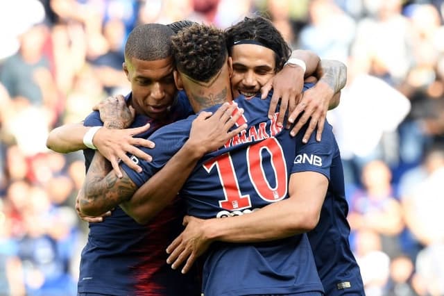 Neymar, Cavani e Mbappe