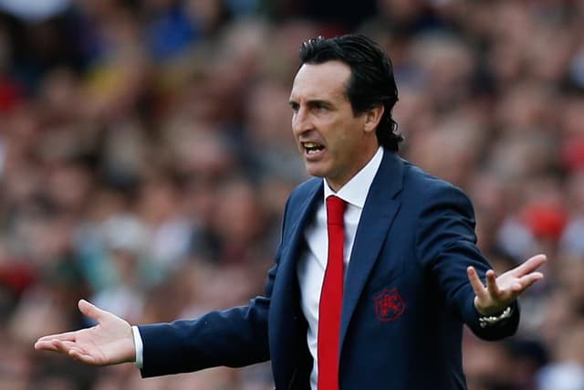 Unai Emery, técnico do Arsenal