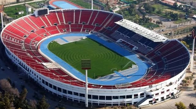 Estádio Nacional, em Santiago (CHL)