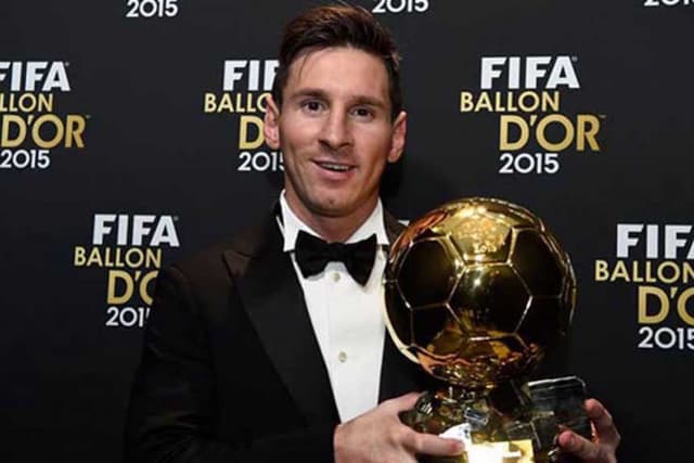 Lionel Messi - 2015 (no Fifa Ballon D'Or)