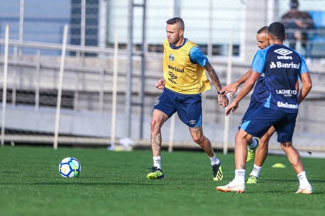 Treino do Grêmio - Luan