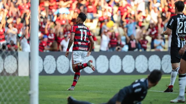 Paquetá fez o gol da vitória do Fla. Confira a seguir mais imagens da partida