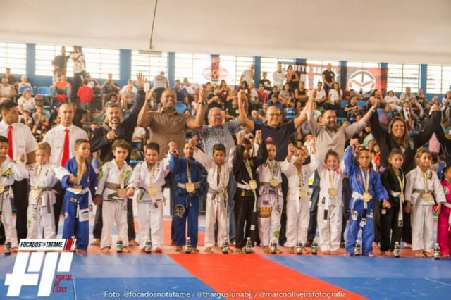 FJJD-Rio vem dando destaque para as crianças com o Festival Kids no Circuito Mineirinho (Foto Focados no Tatame)