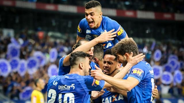 Cruzeiro abriu o placar no primeiro tempo&nbsp;