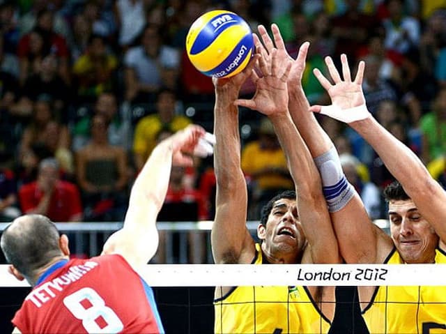 Rússia x Brasil – Final Vôlei Masculino em Londres-2012<br>A partida entre Brasil e Rússia marcou os Jogos Olímpicos de Londres. A Seleção Brasileira teve um início arrasador, se mostrando superior, e chegou a estar na frente por 2 sets a 0. Mas, tomou a virada da equipe europeia. As parciais foram de 19/25, 20/25, 29/27, 25/22 e 15/09.