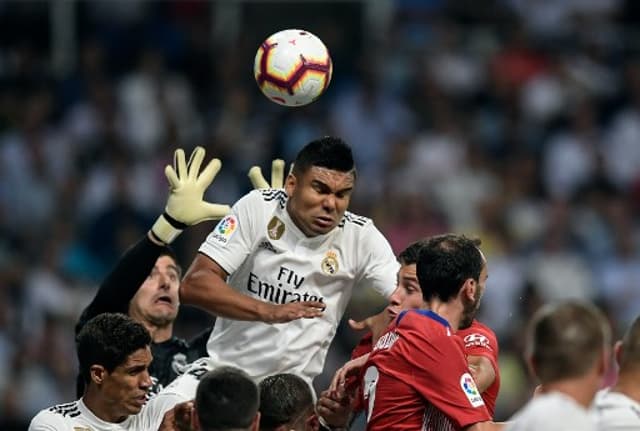 Casemiro - Real Madrid x Atlético de Madrid