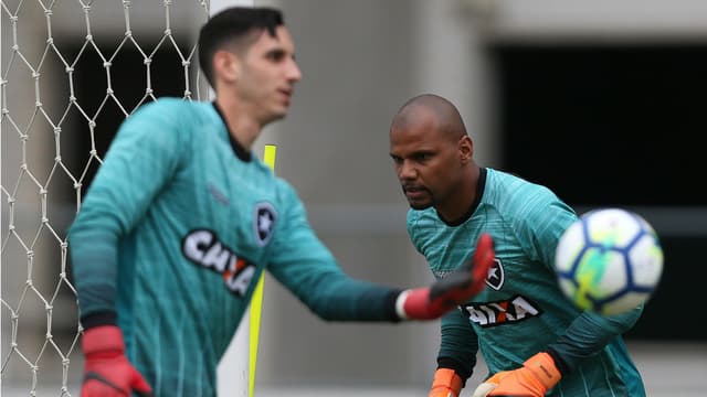 Gatito e Jefferson - Botafogo