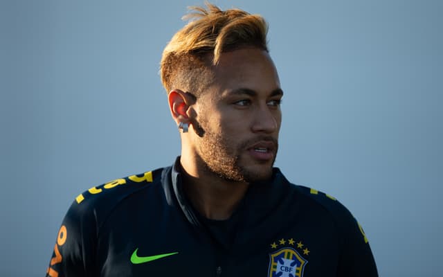 Treino da Seleção Brasileira - Neymar