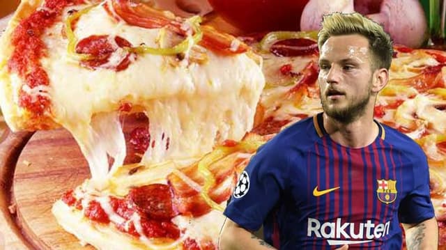 Ivan Rakitic e pizza