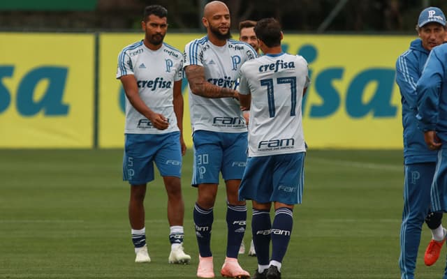 Treino do Palmeiras