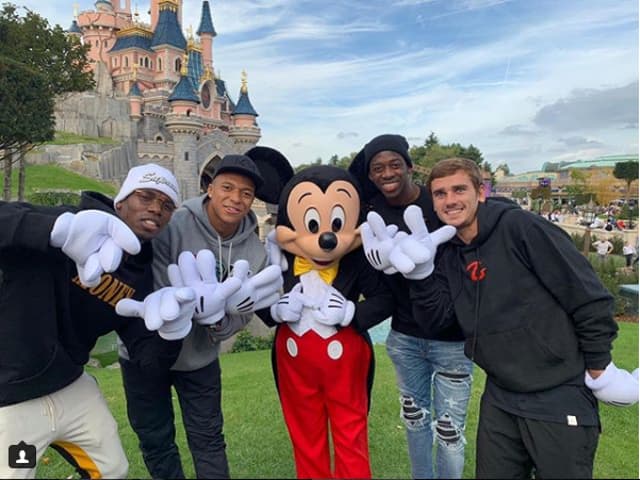 Franceses na Disney