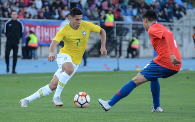 Paulinho - Brasil x Chile - Sub 20