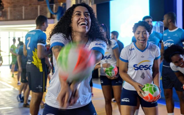 Sesc RJ apresenta seus times de vôlei para a temporada 2018-19