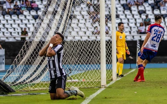 Botafogo perdeu para o Bahia no Nilton Santos. Confira a seguir imagens do confronto