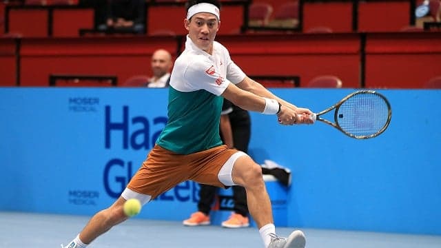 Nishikori jogou firme nesta quinta