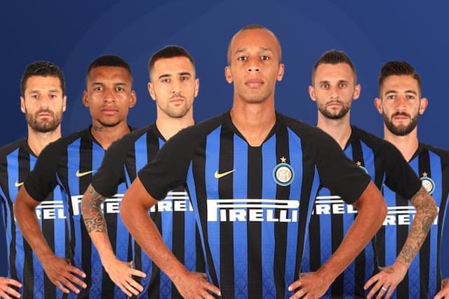 Miranda, Dalbert, Gagliardini, Vecino, Candreva e Brozovic