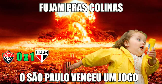 Os melhores memes de Vitória 0 x 1 São Paulo