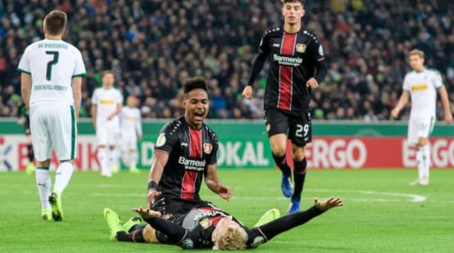 Wendell e Brandt - Borussia Mönchengladbach x Bayer Leverkusen