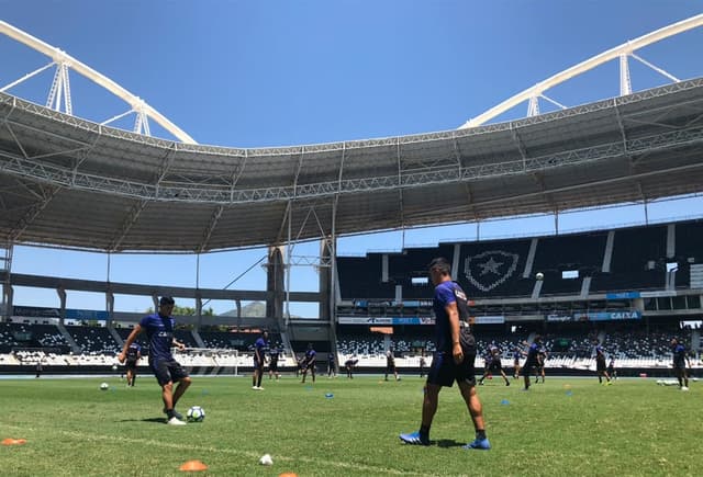 Treino aberto do Botafogo