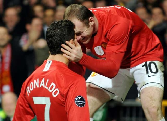 Cristiano Ronaldo e Rooney