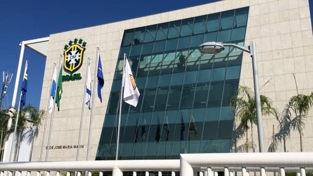 Fachada da sede da CBF