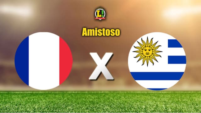 Apresentação do jogo França x Uruguai - Amistoso