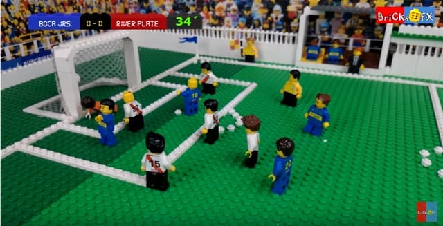 Boca x River Lego