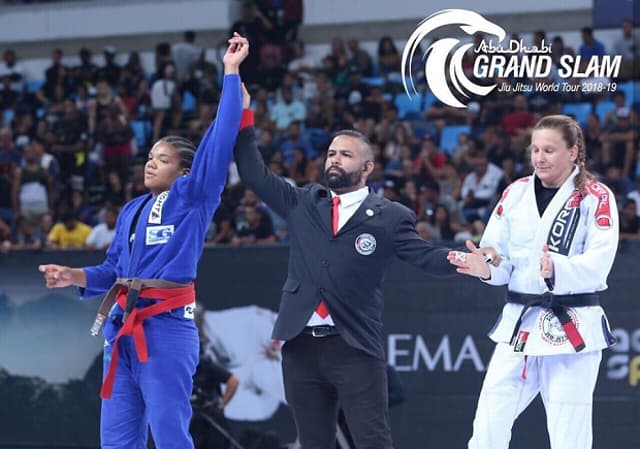 Gabi vem se destacando no Grand Slam da UAEJJF e será atração no Circuito Mineirinho (Foto Ane Nunes)