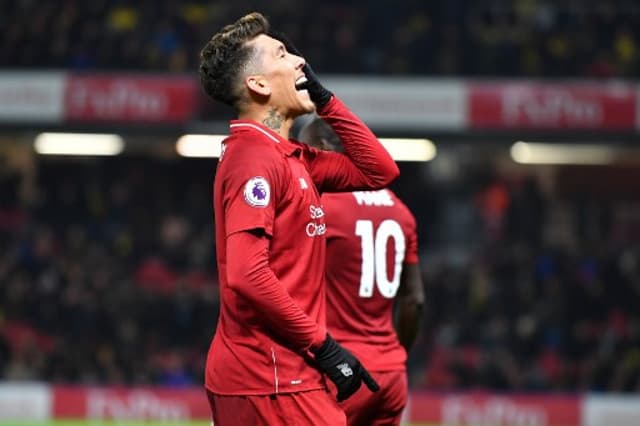 Firmino - Watford x Liverpool