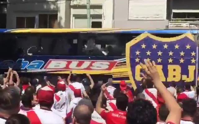 River x Boca - Ônibus