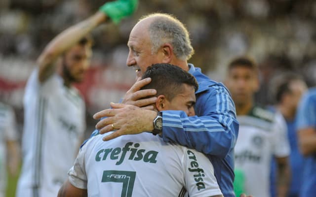 Dudu e Felipão - Palmeiras