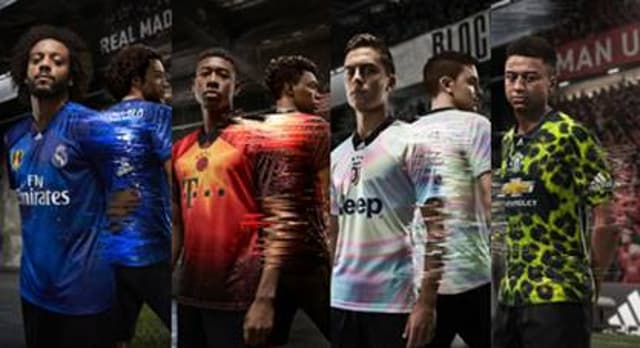 Real, United, Juve e Bayern têm camisas da coleção Adidas + EA Sports lançadas