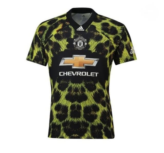 Camisa Manchester United leopardo