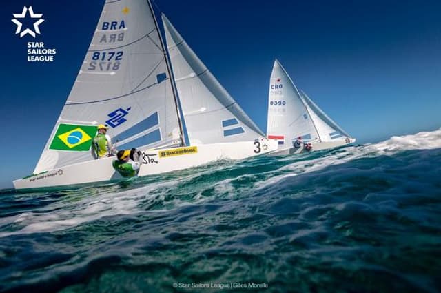 Scheidt e Maguila (Foto: Gilles Morelle / SSL)