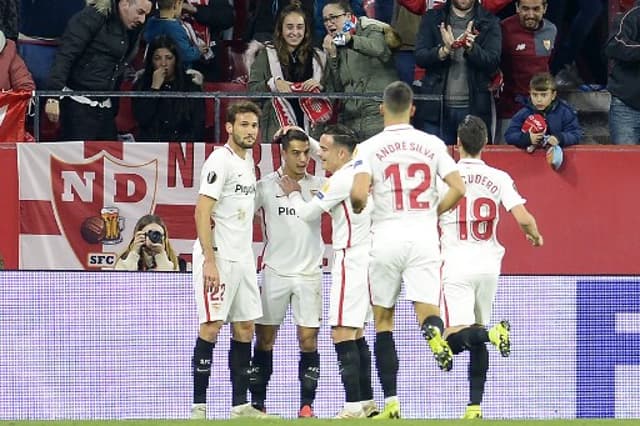 Gol de Ben Yedder - Sevilla x Krasnodar