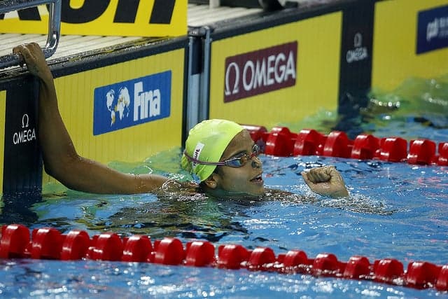 Etiene Medeiros bate recorde sul-americano no Mundial de piscina curta