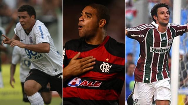 Ronaldo, Adriano e Fred