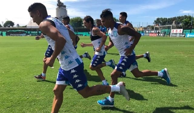 Volta aos treinos do Racing em 2019